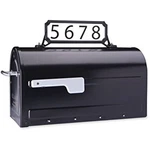 Architectural Mailboxes Manhattan Plastic Black Address Plaque Kit. Fixed Price $24.99.