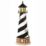 Pvc Garden Lighthouse - Cape Hatteras, Nc Replica Amish Crafted. Fixed Price $1739.00.
