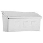 Architectural Mailboxes Wall Mount White Small Galvanized Steel Rust-resistant. Fixed Price $44.59.