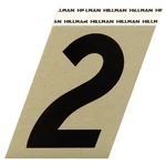 Hillman In. Reflective Black Vinyl Self-adhesive Number 2 (3-PACK). Fixed Price $7.24.