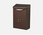 Gibraltar Classic Vertical Wall-mount Mailbox Small Capacity Steel Bronze. Fixed Price $12.95.