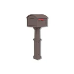 Gibraltar Mailboxes Grand Haven Classic Plastic Post Mount Mocha GHC40MAM. Fixed Price $128.99.
