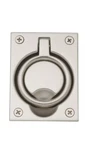 Baldwin Estate 0395056 Flush Ring Pull Lifetime Satin Nickel Finish Door. Fixed Price $45.00.