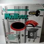 Solar Group Black Residential Vertical Style Mailbox New In With Key. Fixed Price $27.30.