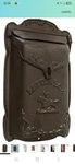 Nach Locking Mailbox, 7. 6 3 12. 8 Inch, Brown Waterproof Mailboxes. Fixed Price $39.99.