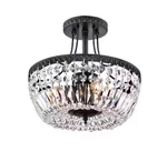 Greenville Signature Perris 12 In. 3-LIGHT Antique Bronze Semi- Flush Mount. Fixed Price $45.49.