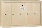 Salsbury Vertical Mailbox - 5 Doors Sandstone Surface Mounted Usps Acces. Fixed Price $726.50.