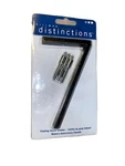(#7, 1/2 5 L) Hillman Black House Number W/screws Flush Or Float. Fixed Price $11.97.