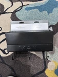 Classic Mail Holder Black W/ Hooks Indoor Open Top Thresold 10 X 7 1/4. Fixed Price $10.00.