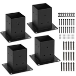 Wimart 4X4 Post Base, Inner Size 3.5"X3.5"DECK Style 2, Set. Fixed Price $51.46.