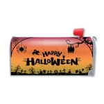 Happy Halloween Orange Graveyard Mailbox Cover Magnet. Fixed Price $18.49.