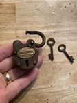 Winchester Padlock Keys Home Office Work Desk Box Decor Kitchen Bedroom Usa. Fixed Price $30.06.