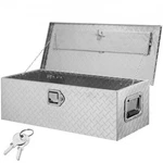 New Vevor Heavy Duty Aluminum Truck Bed Tool Box,diamond Plate With Sid. Fixed Price $112.53.
