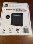 Gibraltar Townhouse Locking Wall Mount Mailbox THVKB0AM New. Fixed Price $23.19.