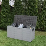 Karl Home 75 Gal. Grey Resin Deck Box. Fixed Price $80.60.