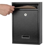 Home Security Key Lock Mailbox - Wall Mount Drop 12.4X8.54X3.35. Fixed Price $51.99.