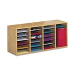 Safco 9423MO 24 Compartment Literature Organizer Medium Oak. Fixed Price $202.63.