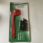 Flag Kit Red For Mailboxes Replacement Rust Proof RFL1 New. Fixed Price $6.50.