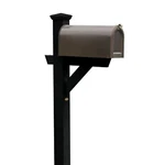 Highwood AD-MLBX1-BKE Hazelton Mailbox Post, Black. Fixed Price $244.20.