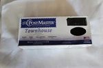 Postmaster Wall Mounted Townhouse Mailbox Steel Horizontal Black. Fixed Price $15.00.