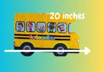 Kids Party Cake Topper Nursery Theme Birthday Decor Yellow Bus School. Fixed Price $26.00.