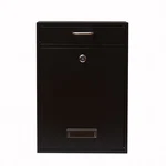 Wall Mounted Locking Vertical Dropbox Mailbox Safe And Secure Large Made With. Fixed Price $21.00.
