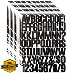 Yiktunq 12 Sheets 1.5" Letter Number Stickers 864PC Black Alphabet. Fixed Price $20.00.