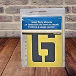 Hillman 839728 Yellow Heavy Duty Reusable Stencil Kit 6 In. (pack Of 5). Fixed Price $39.95.