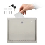 Adir Metal Suggestion Box With Lock And Slot, Wall Mount Deposit For Paym.... Fixed Price $84.99.