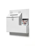 Deflecto DEF79803 Suggestion Box W/ Lock 13X13.8X3.6 White. Fixed Price $90.21.