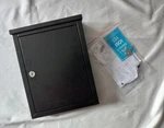 Architectural Mailboxes 2580B-10 Chelsea Wall-mount Steel, Locki. Fixed Price $15.00.