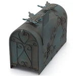 Meiyihui Heavy Duty Galvanized Steel Mailbox Post, Rural Vintage Green. Fixed Price $105.49.