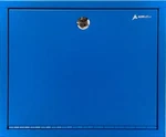 Adir Office Metal Suggestion Box / Blue Deposit With Lock & Top Slot Wall Mt. Fixed Price $24.99.