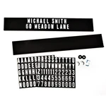 Hy-ko Mailbox Name/address Kit 6" 15" (5 Pcs.). Fixed Price $54.51.