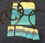 Nos Ford 1955 1956 Fairlane T-bird Lot Tail Light Body Pads & Tach Grommets 57. Fixed Price $39.99.