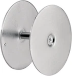 Prime-line U 10446 Steel Door Hole Cover Plate, Satin Nickel (single Pack). Fixed Price $17.99.
