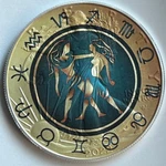 Gemini Zodiac American Silver Eagle 1OZ Limited Edition .999 Dollar Coin. Fixed Price $147.77.
