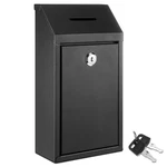 Yaocom Metal Donation Cash Box Collection Safe Suggestion With Lock Wall .... Fixed Price $30.78.