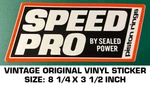 Speed Pro By Sealed Power Piston Rings Vintage Original Decal Sticker - Engine. Fixed Price $9.50.
