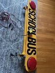 School Bus Sign Roof Topper 52-INCH With Lights No Bracket. Fixed Price $420.00.