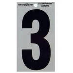 5-IN. Black & Silver Reflective Adhesive House Number 3. Fixed Price $6.75.