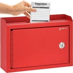 Adir Office Deluxe Steel Drop Box ADI631-02-RED. Fixed Price $24.99.