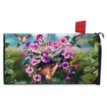 Briarwood Lane Hummingbirds & Petunias Oversized Mailbox Cover 20X14.5. Fixed Price $19.95.