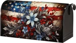 Patriotic American Flag Magnetic Mailbox Cover 18"X21" - Standard Size 4TH Of Ju. Fixed Price $7.99.