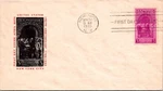 Fdc 1939 Sc #854 Black Stamp Cachet - New York, Ny Single J13364. Fixed Price $5.99.