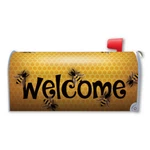 Bee Welcome Mailbox Cover Magnet. Fixed Price $18.49.