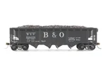 Athearn Baltimore & Ohio 42FT Offset-side Quad Hopper #532000 Cracked Step Nk. Fixed Price $6.99.
