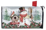 Briarwood Lane Jolly Snowman Welcome Oversized Mailbox Cover. Fixed Price $19.95.