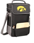 Legacy Duet Wine And Cheese Tote Insulated Bottle Carrier Bag Iowa Hawkeyes Blk. Fixed Price $27.30.