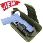Military Tactical Owb Right Hand Gun Holster For Pistol Light / Laser Attachment. Fixed Price $13.49.